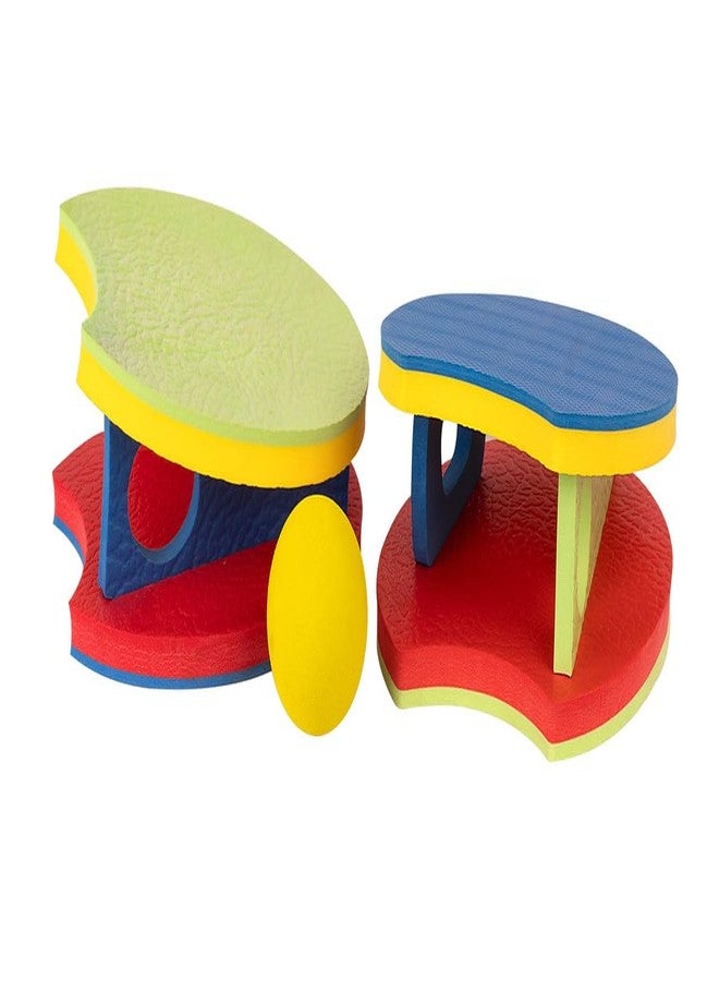 Funjoy Hit Me Foam Table Tennis Paddle & Ball Set - Safe EVA Foam Indoor/Outdoor Play for Kids & Toddlers | Lightweight, Easy-Grip & Interactive Toy (Ages 1-4) - Image 5